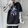 Kamisato Ayaka Genshin Impact Kawaii Game Women Hoodies Sweatshirt Long Sleeve Men Oversized Patchwork Winter Hoodie Streetwear 2