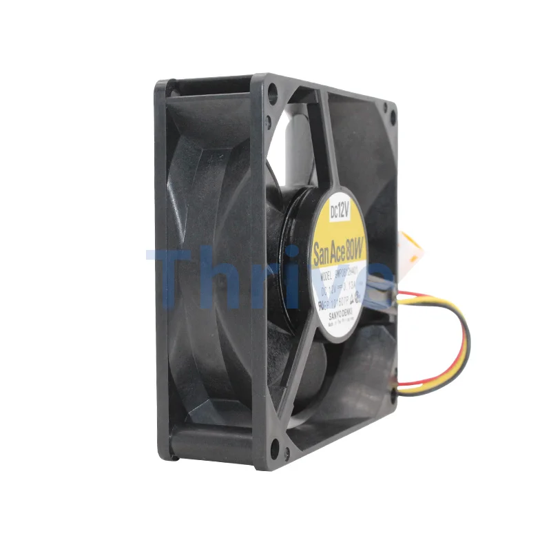 일본 산요 8025 방수 선풍기, 9WP0812H401, IP68, 12V, 0.13A, 산 쿨러, 80W