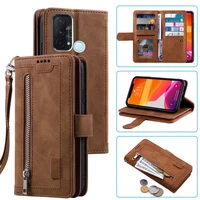 9 Cards Wallet Case for Oppo Reno 5A Case Card Slot Zipper Flip Folio with Wrist Strap Carnival for Oppo Reno5 A Cover 1
