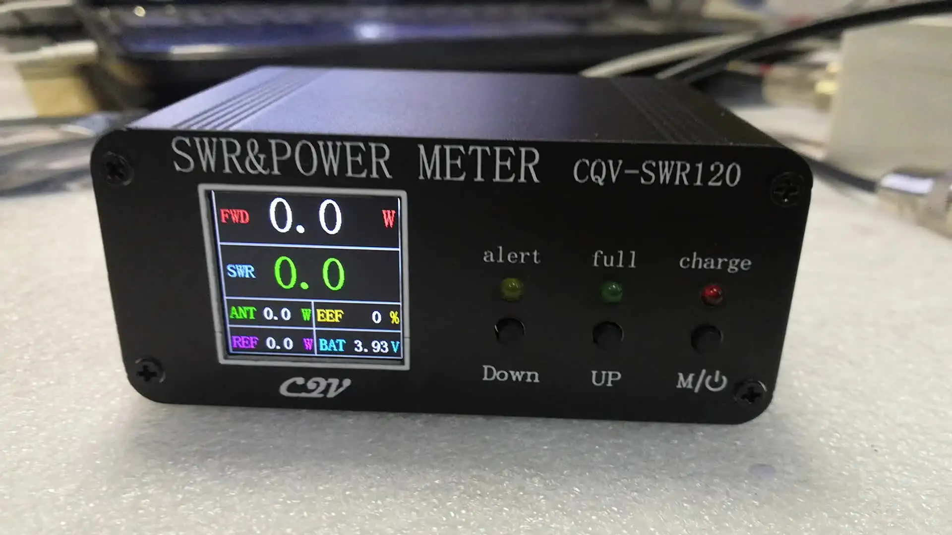 Compteur De Puissance SWR Haptufer 120W - Écran Couleur 240x240 - Pour Radioamateur Avec Alarme