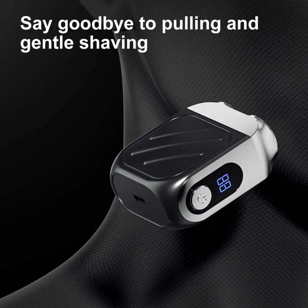 Xiaomi Electric Razor IPX7 Waterproof Mini Dual-head Magnetic Ultra-clean Shaving Portable Digital Display Electric Beard Knife 4