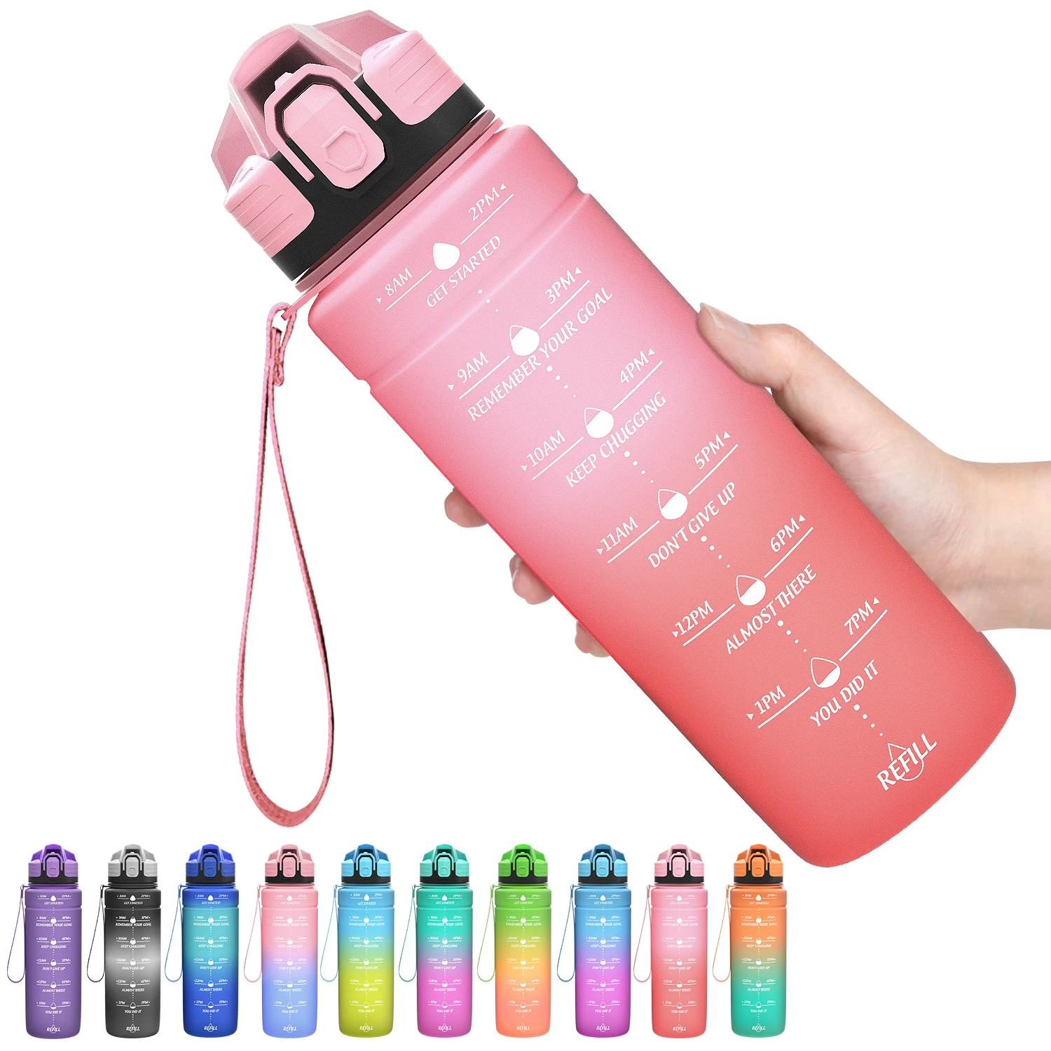 Bouteille d'eau Sport Multifonctions – Hydratation Stylée Bouteille d'eau Sport Multifonctions – Hydratation Stylée