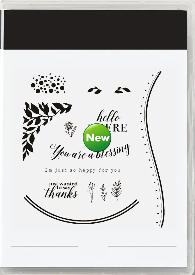 

Latest 2023 Mini Catalog Cutting Dies Clear Stamp Around The Bend Scrapbooking Frame Card Craft
