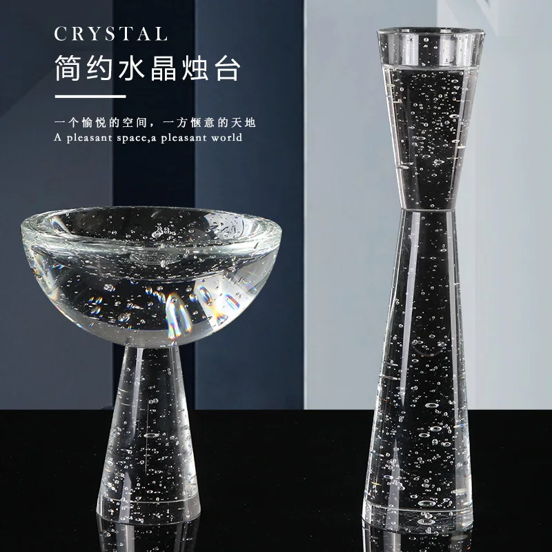 

Минималистичное Хрустальное соединяющее украшение в нордическом стиле, подставка для фруктов, подсвечник, украшение для дома, украшение для отеля, мягкое Входное украшение