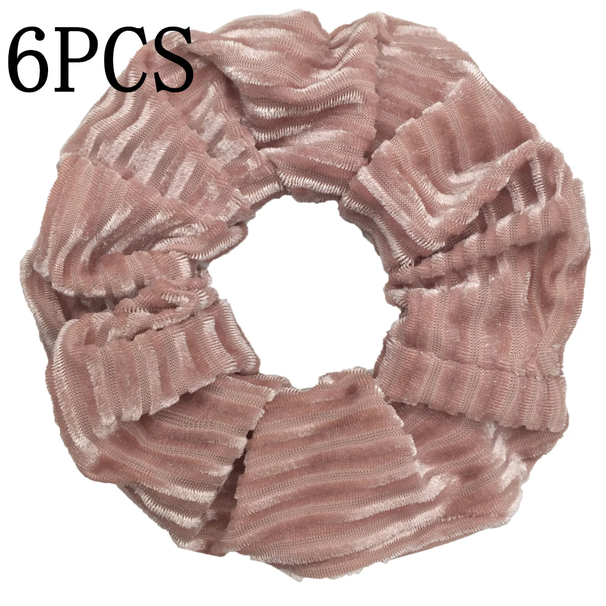 Velvet and Tie Dye Scrunchies Hair Accessories Set