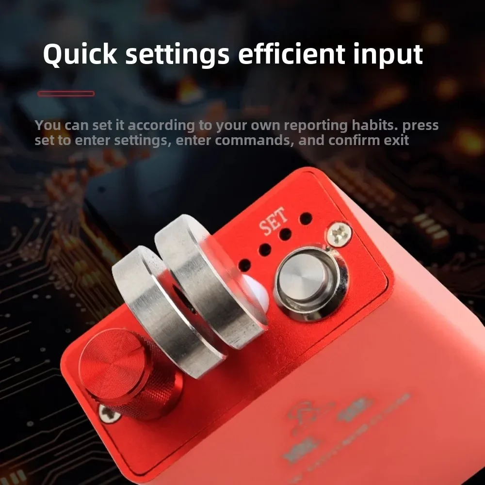 MINI CW Touch Automatic Key Remote Radio Side Sound Short Wave CW Electric Key Producer
