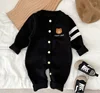 Personalized Customization Baby Spring and Autumn Boys and Girls Long Sleeve Knitted Sweater Creeper with Name Baby Gift 3