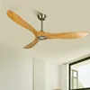 Large Size Wood DC Ceiling Fan 70 88inch 85-265V Industrial Fans No Light With Remote Control Wood Fans For Home Ventilador Tech 2