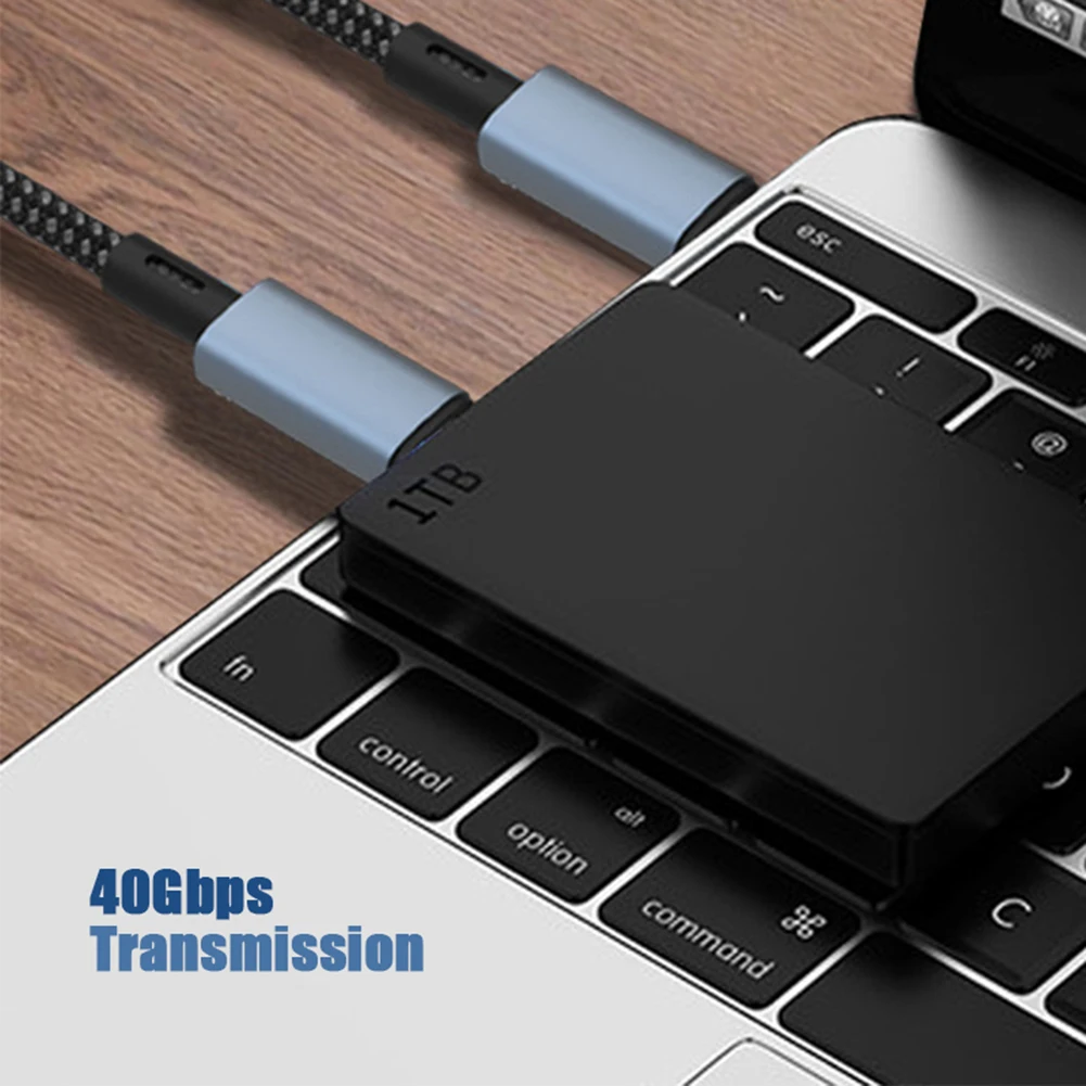 USB4.0 40Gbps Ÿ C to C ̺ PD3.1 240W   ̺, 8K @ 60Hz Ʈ 4 USB C ڵ PS5 ٵ ġ ƺ