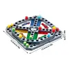 Winning Moves Games Portable Flying Chess Board Strategy Game Toy Multifunctional Family Travel Games Reusable Interactive 6