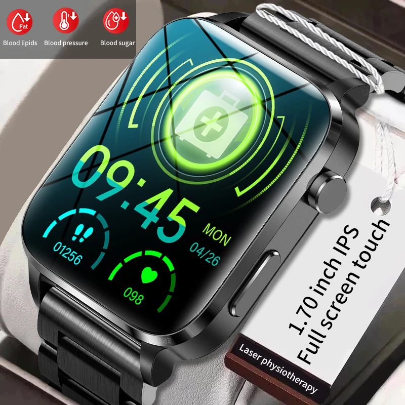 Lige Smart Watch For Men Full Touch Screen Bluetooth Call Watch Ip68