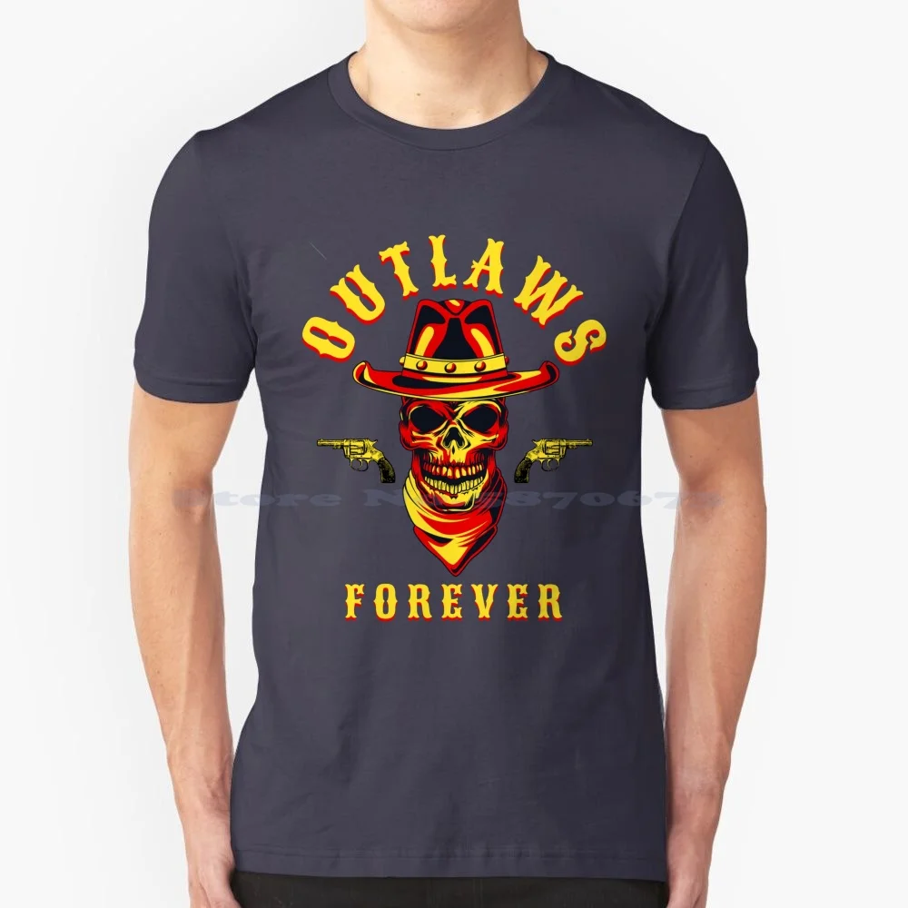 Outlaw Forever | T Shirt 100% Cotone Tee Redemption 2 Rdr2 Arthur Morgan