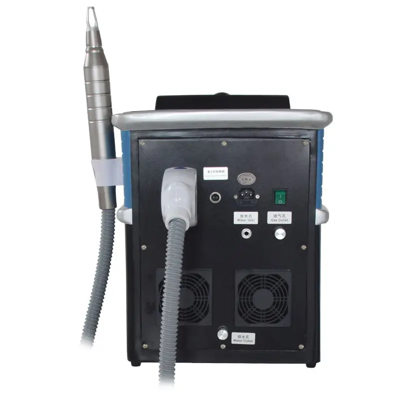 Portable Q-Switch Picosecond Laser Machine 755/1064/532nm for Tattoo & Pigment Removal Skin Whitening & Rejuvenation 5 Heads
