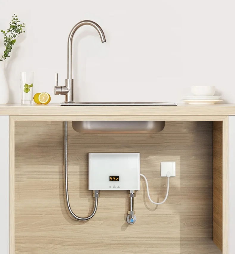 New Electric Water Heater 110v 220v Instant Tankless Water Heater Bathroom  Shower Multi-purpose Household Hot-water Heater - Electric Water Heaters -  AliExpress