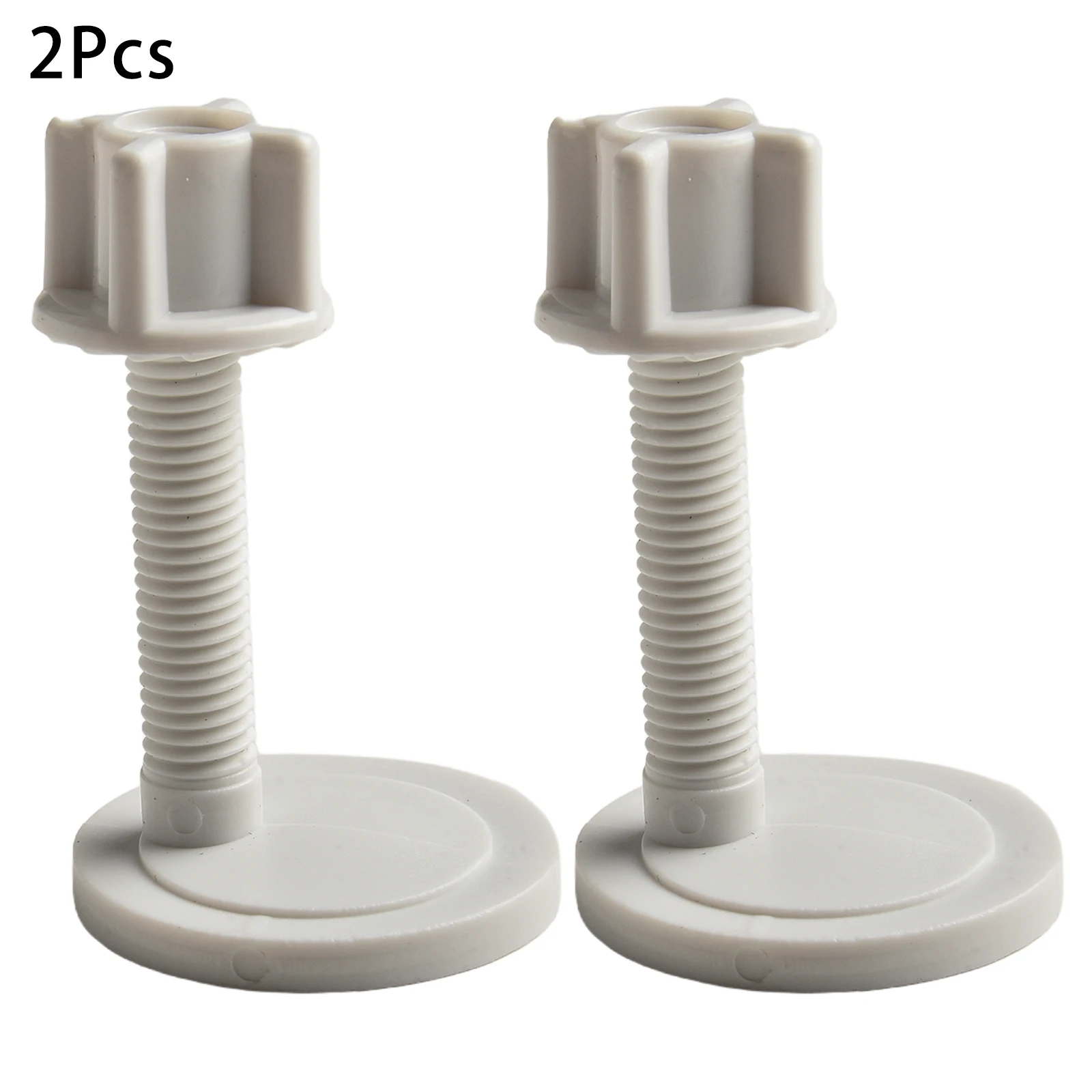 화장실 경첩 나사 고품질 변기 뚜껑 경첩 나사 볼트 고정 액세서리 원형 나사 및 너트 2PCS 세트