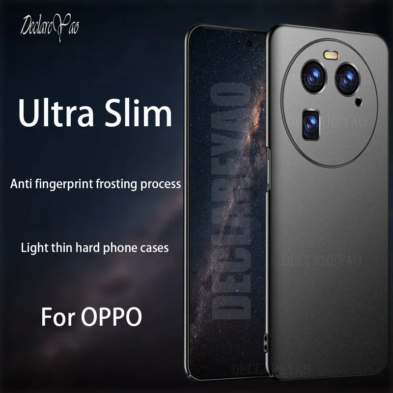 Чехол для OPPO Find X7 Ultra, Тонкие Матовые чехлы для OPPO Find X6 Pro, матовые жесткие чехлы для OPPO Find X5 X3 X2