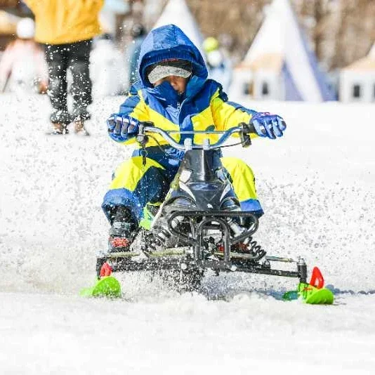 Durable Electric Snow Sled for Kids-Low-Temp Resistant, Safe & Fun, Lightweight Winter Adventure Ride