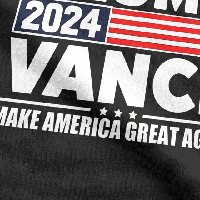 Summer Trump Vance 2024 Men Women's T Shirt Presidential Election Awesome Tee Shirt T-Shirt 100% Cotton Graphic Printed Clothing 5