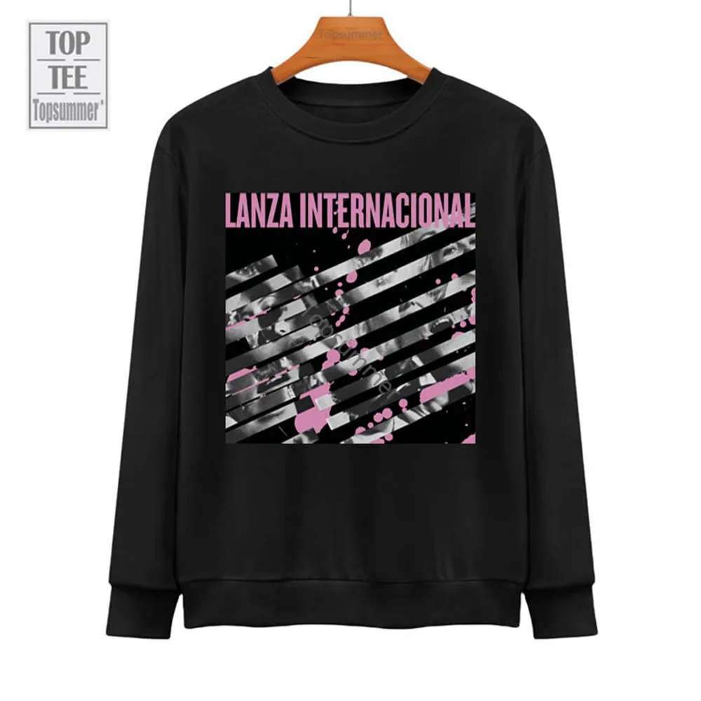 

Lanza Internacional Album Hoodies Lanza Internacional Tour Hoodie Women Pop Streetwear Big Size Sweatshirts