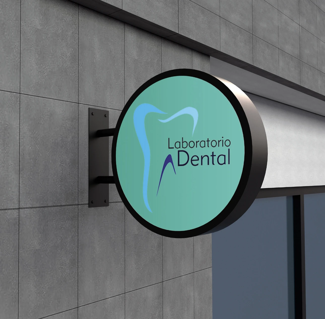 OutdoorLightedSignBoxesForBusinessesAcrylicBacklitlightBoxSignageRoundIlluminated