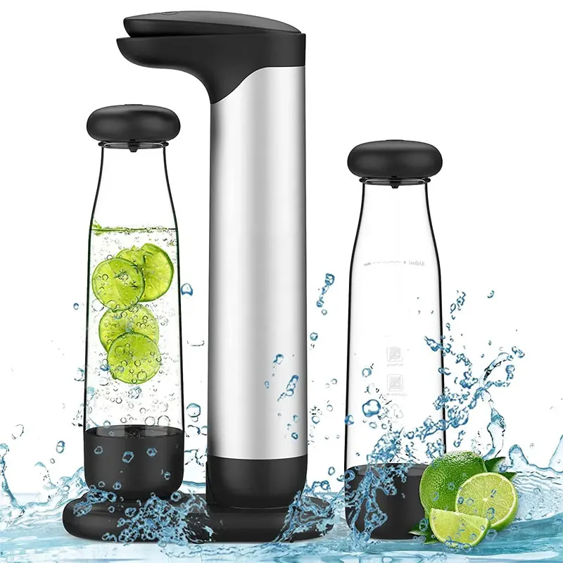 Soda Maker Machine Household Soda Water Machine Carbonated Beverage Gas Making Machine Bubble Water Device Portable Soda Tool Outdoor Home Office
