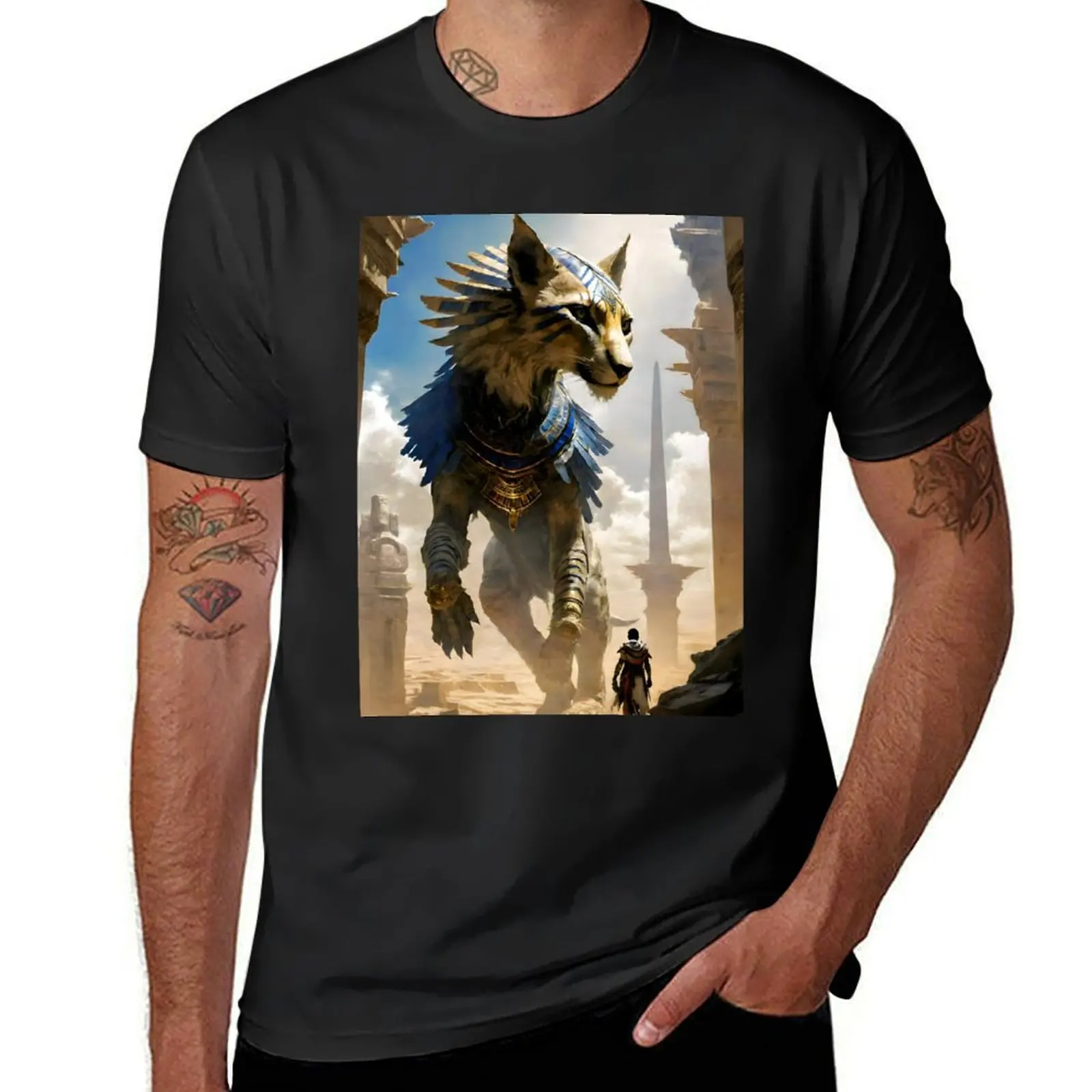 

Guardian of The Pharao T-Shirt heavyweights anime clothes men clothings