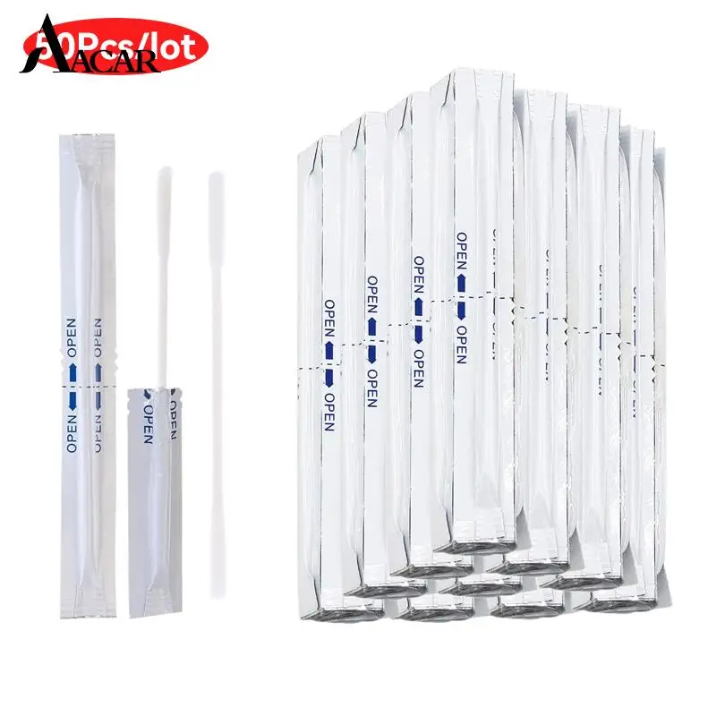 

50Pcs/lot Double Head Cleaning Stick Wet Alcohol Cotton Swabs For IQOS 2.4 PLUS For IQOS 3.0 LIL/LTN/HEETS/GLO Heater