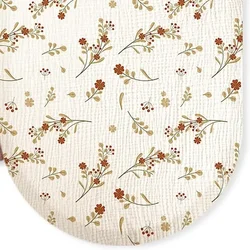 Ultra Soft Universal Baby Bassinet Cradle Sheet (Flower)