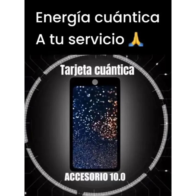 Quantum New Me Card Terahertz Energy Chip Card With Bag Iones Cord Nume Now V10 Little Charms Quantica V9.0