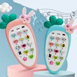 Kids Infant Early Educational Learning Machine Telephone Baby Phone Toy Music Voice Toy Music Mobile