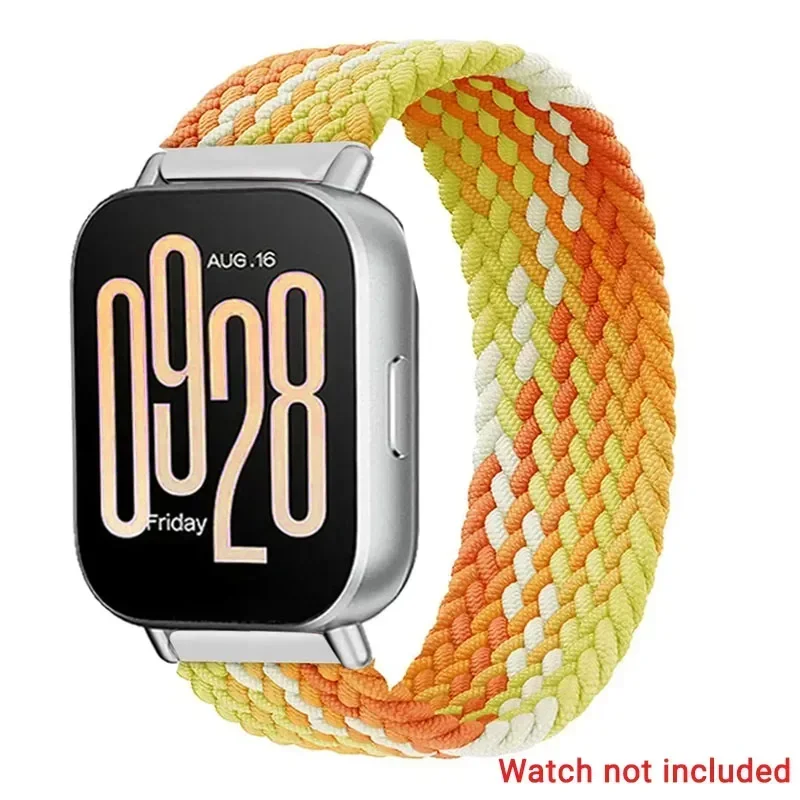 Braided Solo Loop Elastic Nylon Wristband Strap Bracelet