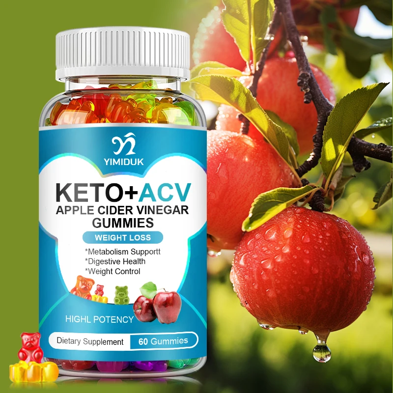 Keto ACV Gummies for Weight Loss-Apple Cider Vinegar Keto ACV Gummies, Digestion, Detox & Cleansing