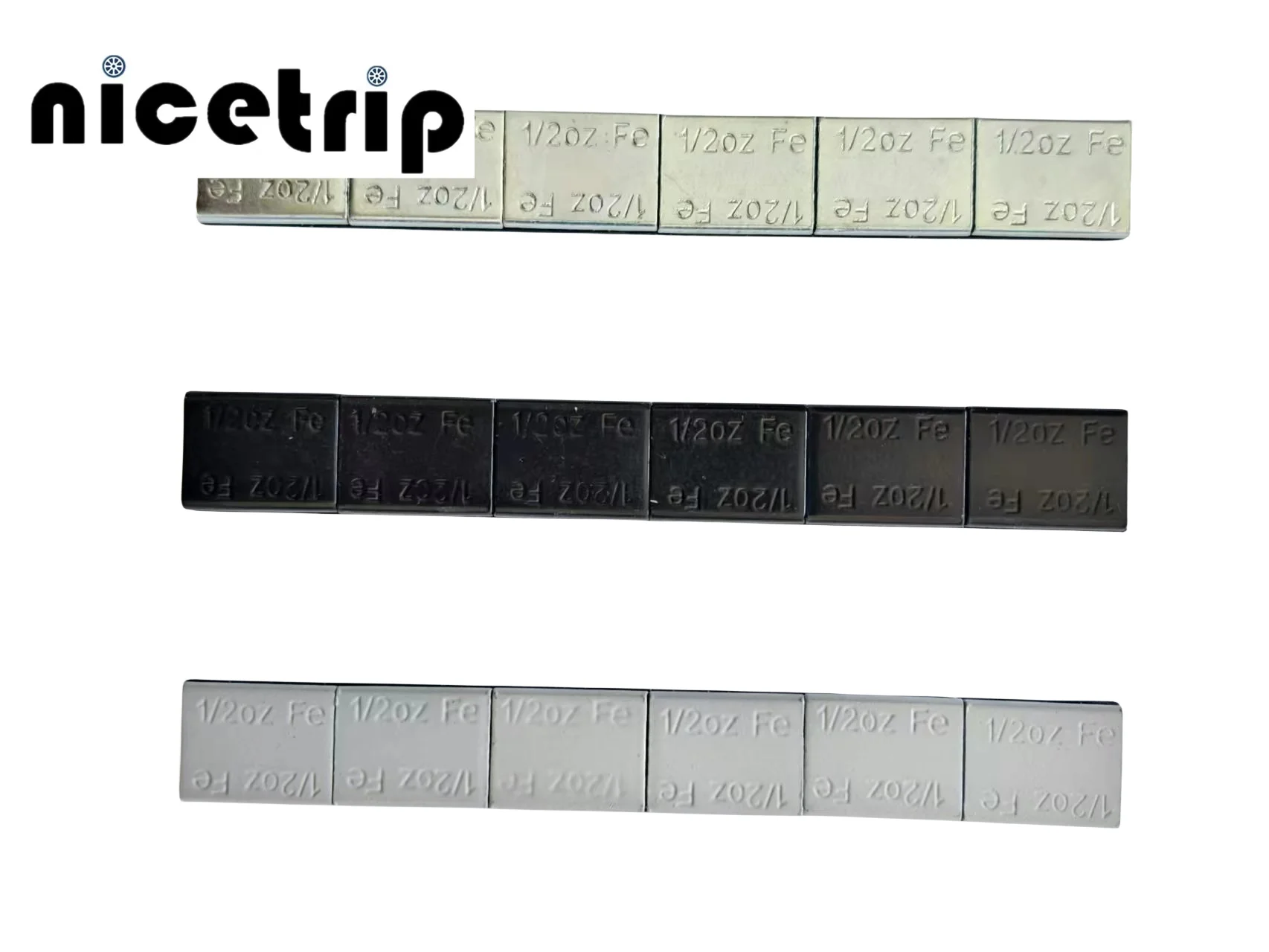 Tire Balance Block, Automobile Dynamic Balance Adhesive Block 7oz, 14oz, 28O, Zsteel Rim Hub Counterweight Lead Block