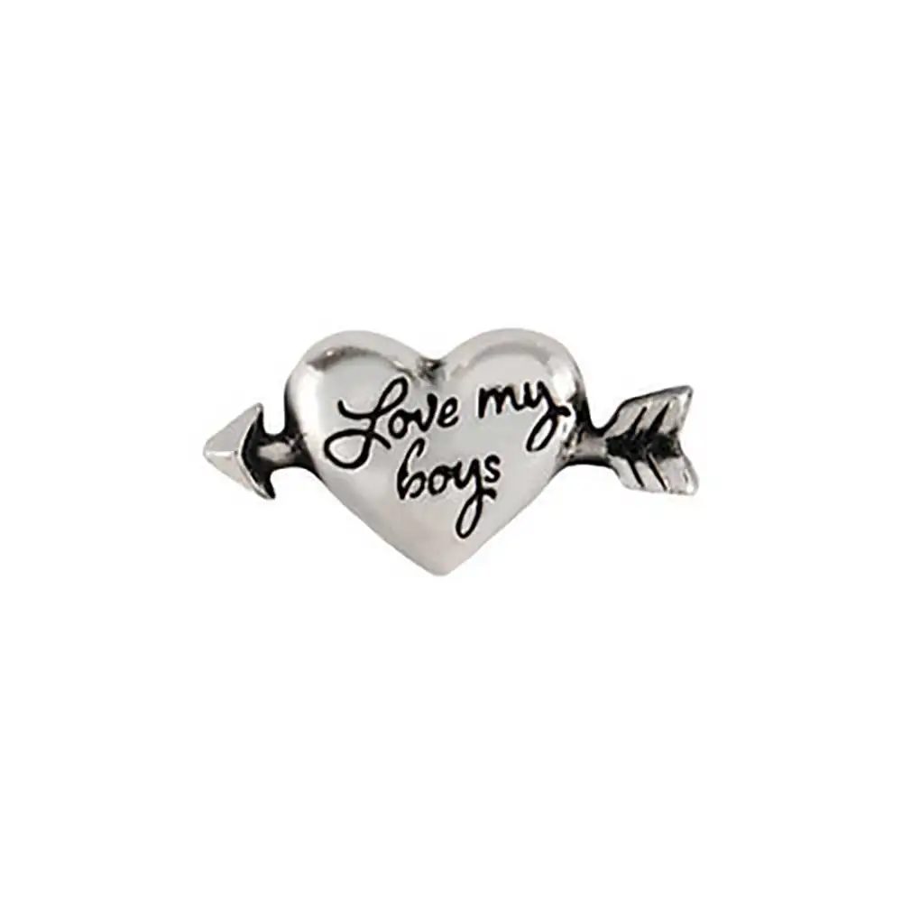 

10pcs Love My Boys floating charms for Living glass locket necklace bracelet watch