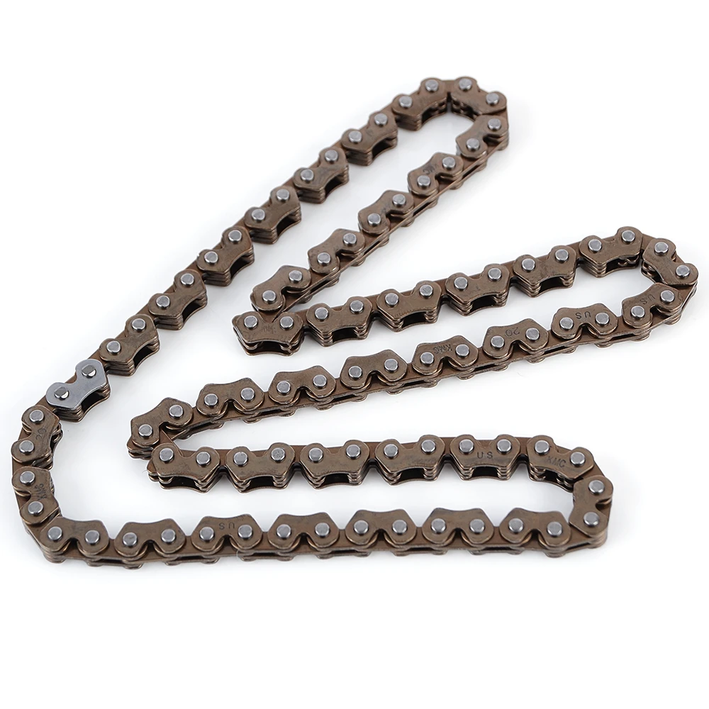 

Зубчатая цепь для Yamaha YBR125 YFM125 XT125R XT125X YB125 XC115 MW125 MW125A Tricity YFM125R Raptor 94568-A4090 94568-A6090