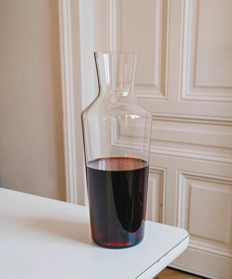JINYOUJIA Zalto Style 1450ml Superior Quality Axium Decanter Lead-Free Handmade Crystal Perfect Flawless Wine Decanter