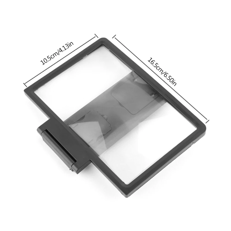 3D Mobile Phone Screen Magnifier Video Amplifier Smartphone Stand For Phone Movies phone screen amplifier