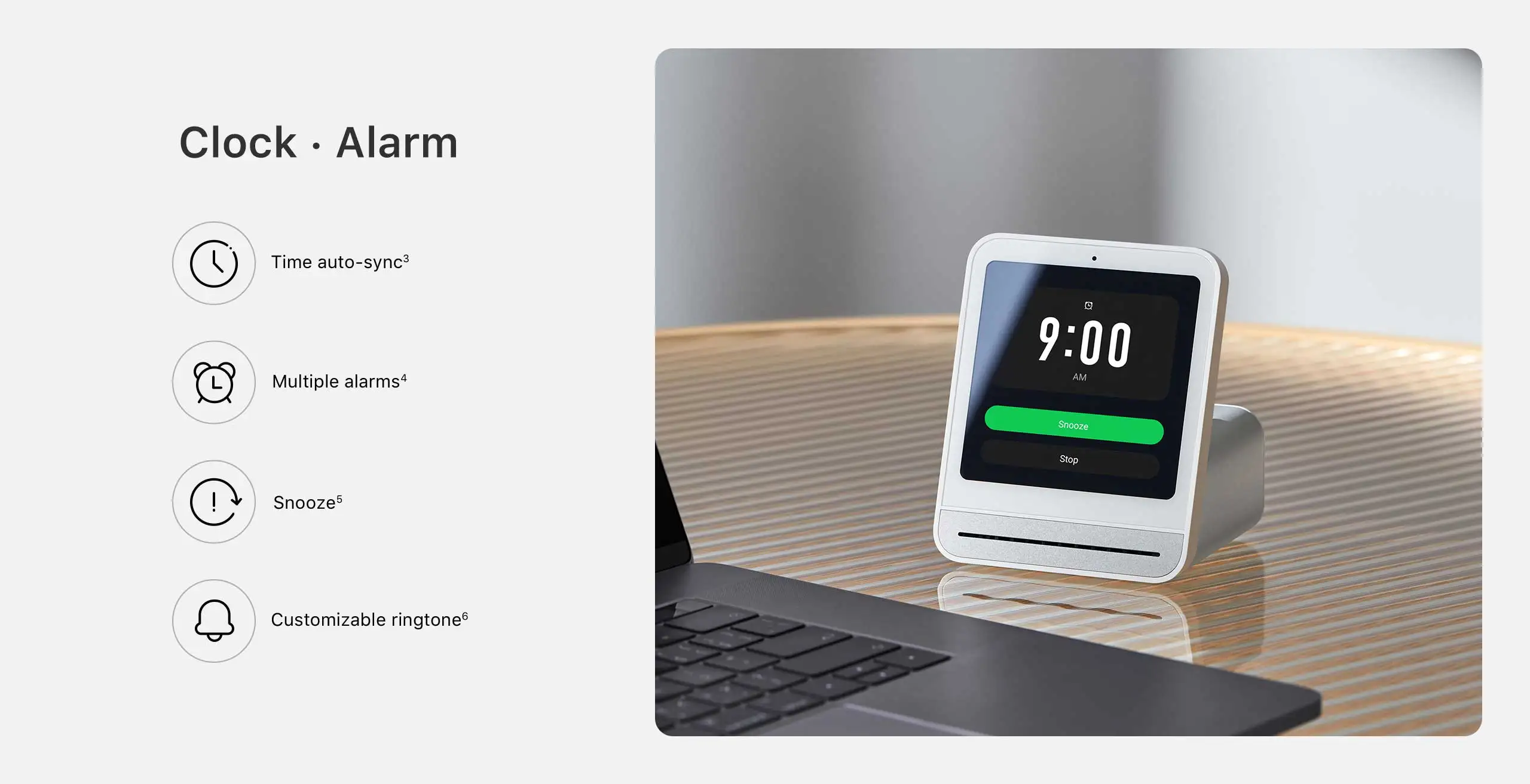 Original Air Monitor 2 Smart Home Touch Screen Control Temperature Humidity Sen
