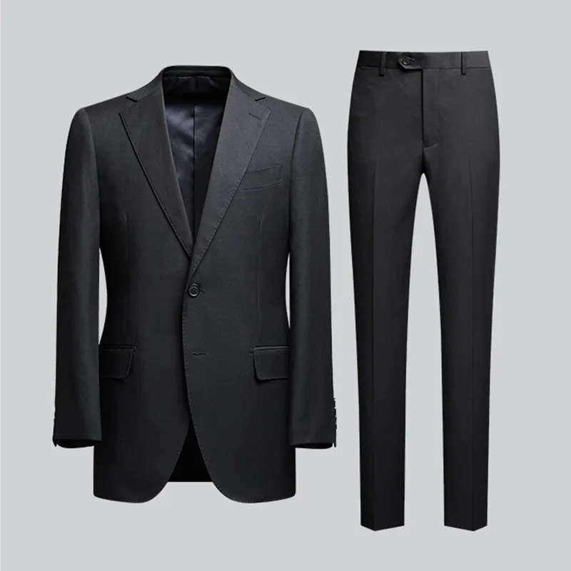 Mens Suits Business Blazer Wedding Groom Tuxedo 2 Piece Set Jacket Pants Chinese Tunic Suit Terno Masculino mens suits