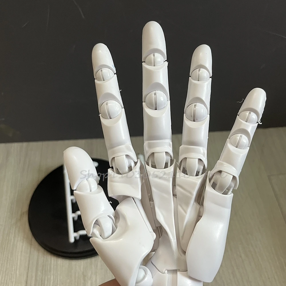 1:1 Handgelenk-Finger-Bionik-Actionfigur, linke und rechte Hand, Simulation zum Zeichnen, Skizzieren, Kunstmalerei, Anime-Körper, bewegliches Handmodell – Detail 12