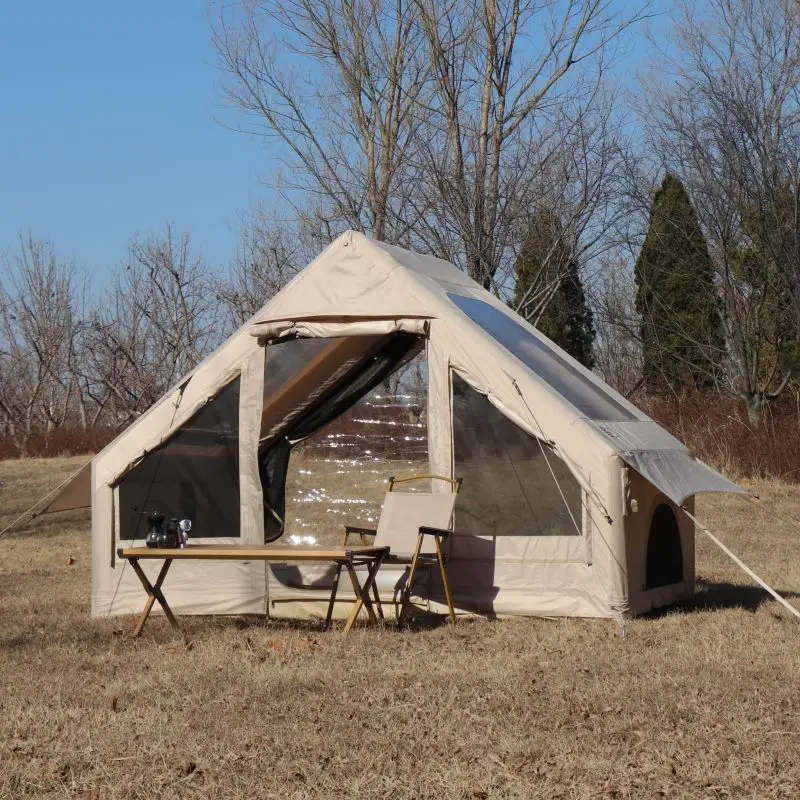 Comfortable Handy Glamping Tent with Built-In Bathroom 4