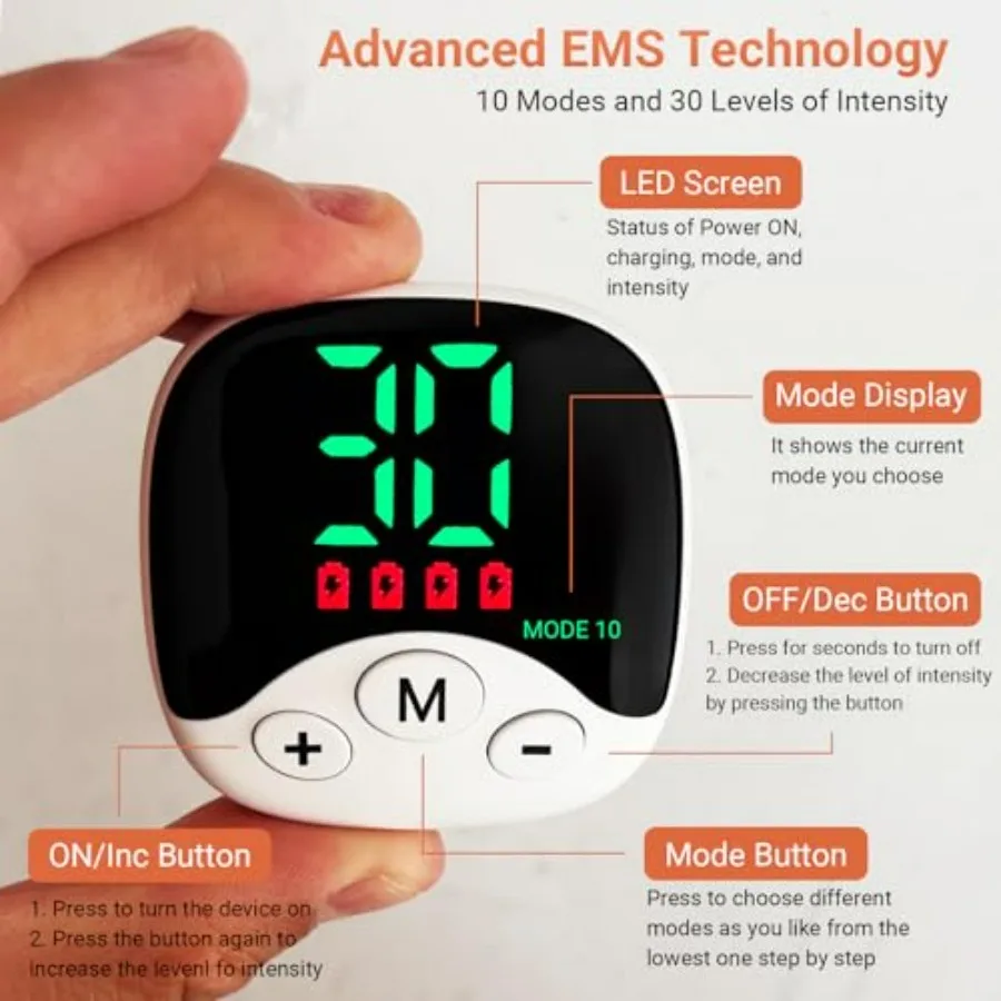 Abs Stimulator, Ab Stimulator Muscle Toner for Gym Office Home