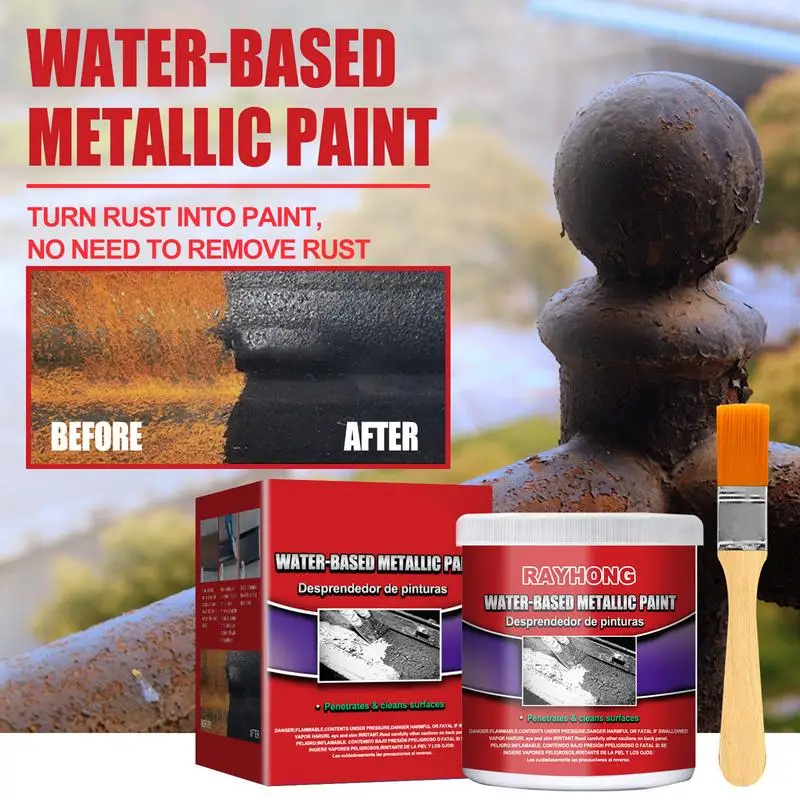 

100g Auto Anti Rust Paste Water-based Metal Surfaces Repair Rust Remover Car Chassis Rust Converter Car Cleaning Repair Supplies