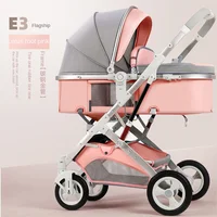 Compact 3-in-1 Baby Stroller: Lightweight & Versatile