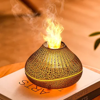 Volcanic Lava Crack Aromatherapy Diffuser with Humidifier Night Light Essential Oil Functionality for Home Office and Car 1