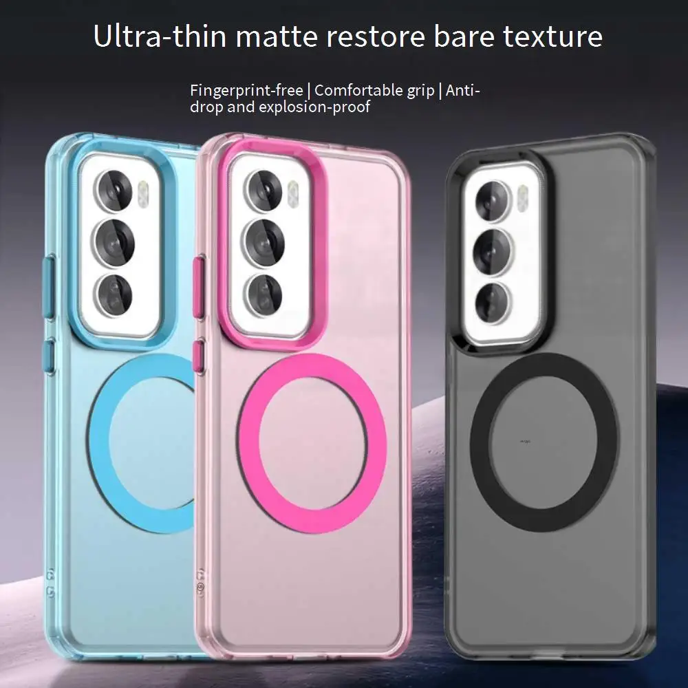 MagSafe Matte Shockproof Magnetic Wireless Charging Phone Case