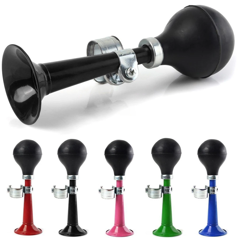 Bicycle Bell Loud Universal Mini Vintage MTB Safety Cycling Handlebar Bell Ring with Rubber Light for Outdoor