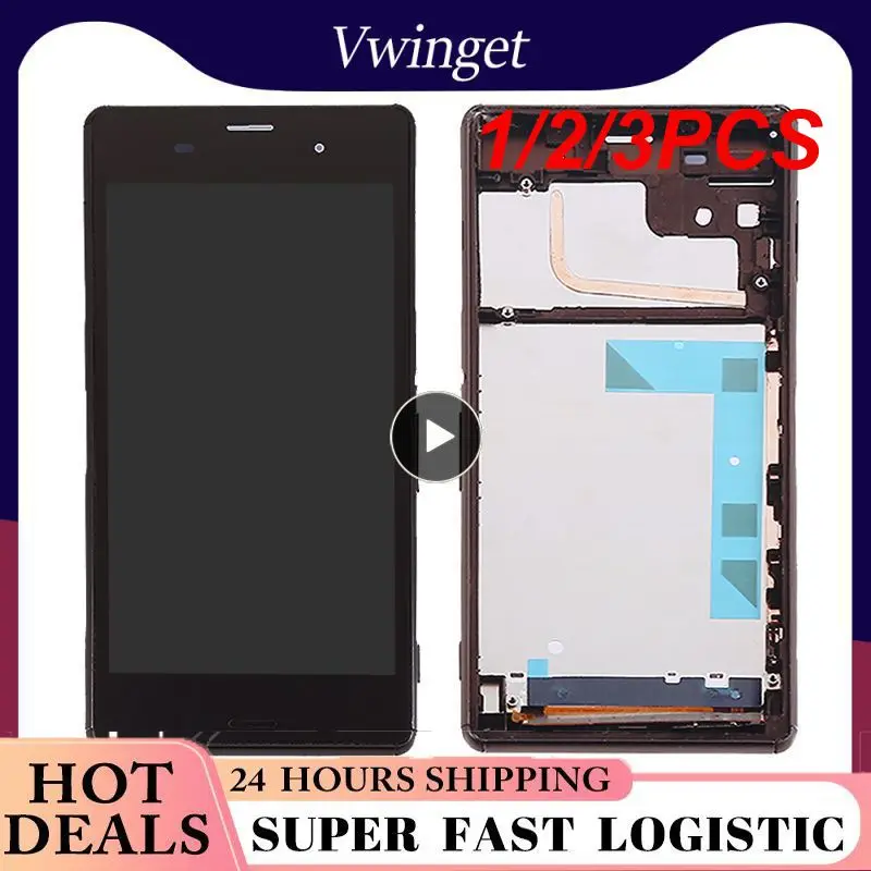 

1/2/3PCS 4.6''For Xperia Z3 Compact Display Tested For Xperia Z3 Compact LCD Touch Screen with Frame Z3 Mini D5803