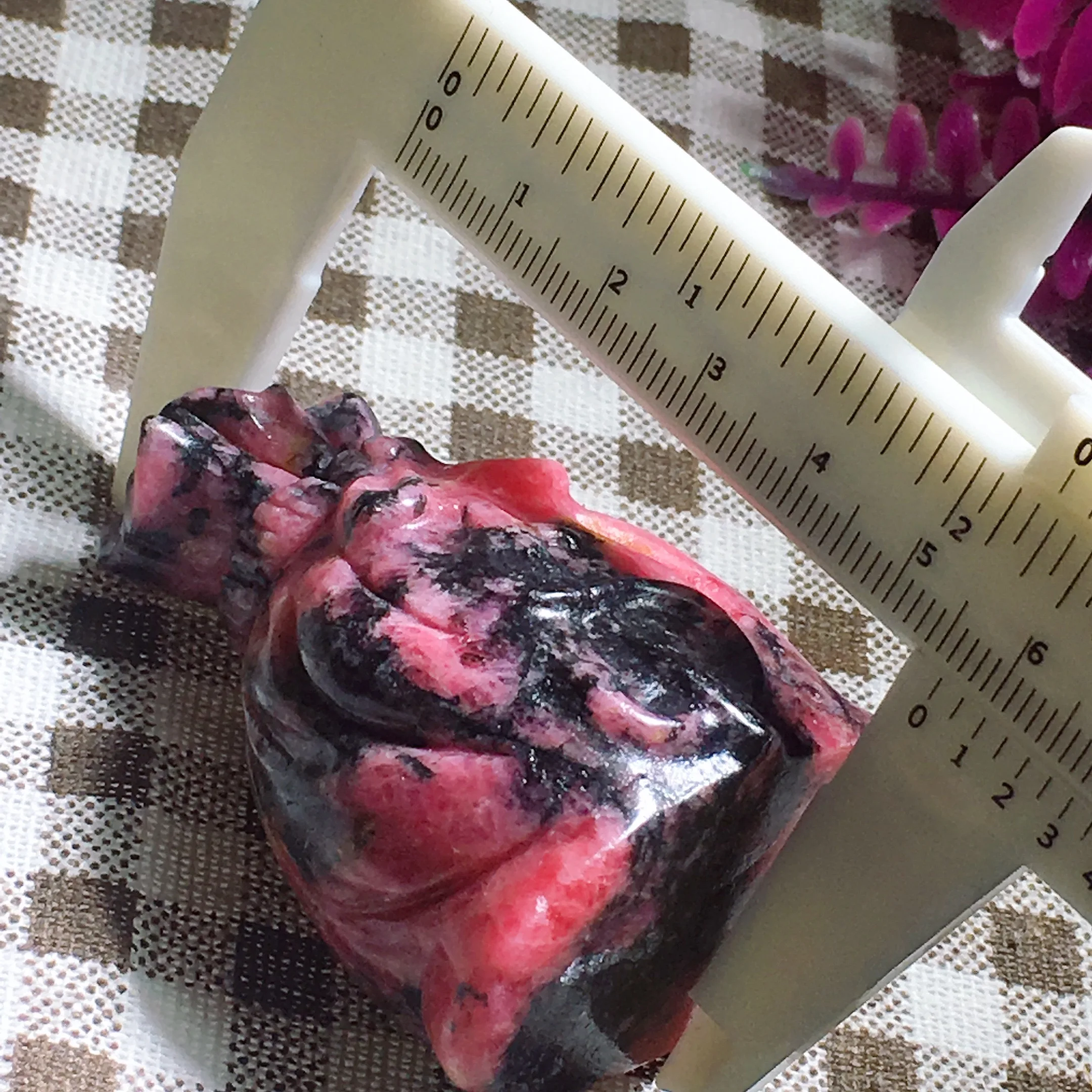 Rhodonite Purse 2540
