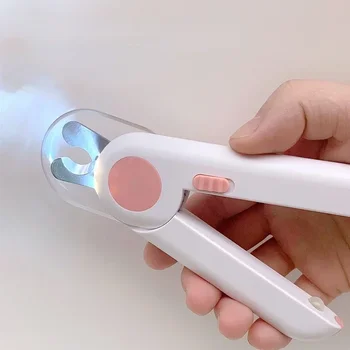 Cat Nail Clippers Scissors LED Light Pet Dogs Nail Toe Scissors Kitten Puppy Claw Nail Clipper Cats Grooming Cleaning Supplies 3